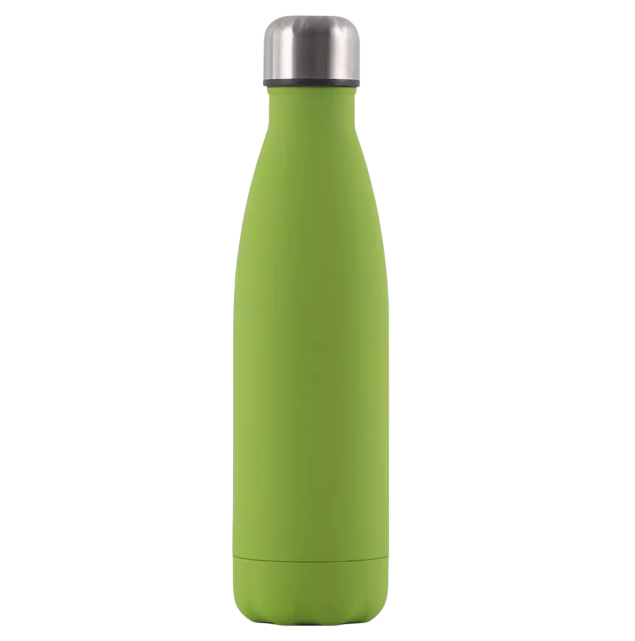 Insulated Vacuum Flask Stainless Steel Water Bottle Olive Green